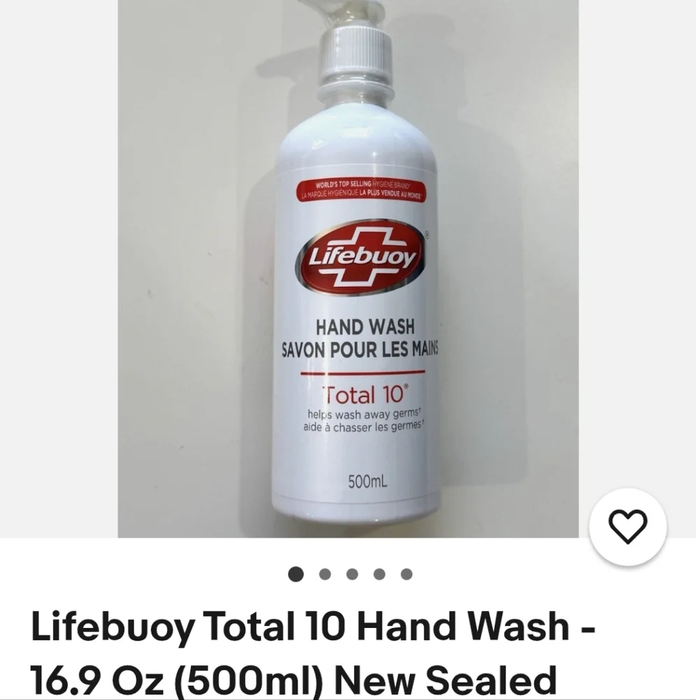 Lifebuoy Handwash Total 10 Washes Away Germs World's Leading Hygiene Soap Brand